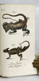 Herrn de la Cepede's Naturgeschichte der Amphibien, oder der enerlegenden vierfussigen Thiere und der Schlangen: Eine Fortsetzung von Buffon's Naturgeschichte, in five volumes with hand-colored plates
