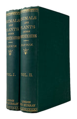 The Variation of Animal and Plants under Domestication, in two volumes (second edition)
