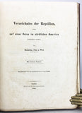 Verzeichniss der Reptilien, welche auf einer Reise im nördlichen America beobachtet wurden