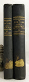 Zoology of New York or the New York Fauna, Part III: Reptiles and Amphibia + Part IV: Fishes, in 2 volumes (the rare hand-colored plate version)