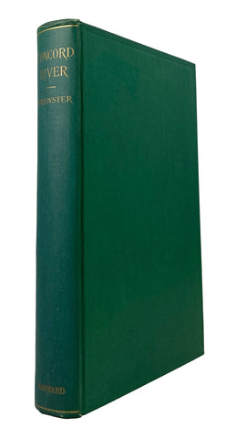 Concord River. Selections from the Journals of William Brewster