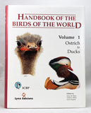 Handbook of the Birds of the World, volumes 1-11 (of 16)