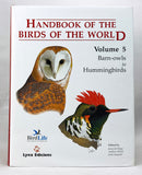 Handbook of the Birds of the World, volumes 1-11 (of 16)