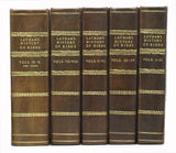 A General History of Birds, 11 volumes, complete with index, bound in 5 thick volumes