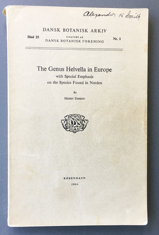 The genus Helvella in Europe with special emphasis on the species found in Norden
