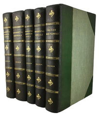 The Ladies' Flower-Garden [comprising] Ornamental Annuals (1844); Ornamental Perennials (1850); Ornamental Bulbous Plants (1850); Ornamental Greenhouse Plants (1860) and British Wild Flowers (1859), in 5 volumes, complete