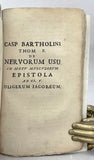De Ranis Observationes: accessit Caspari Bartholini th. f. de nervorum usu in motu musculorum epistola