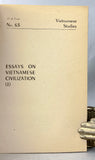 Essays on Vietnamese Civilization (I)