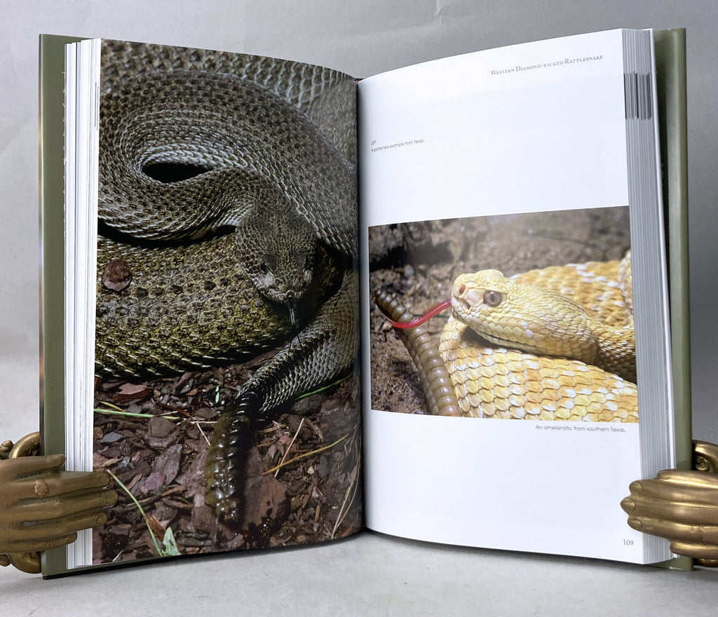 Book Rattle Snakes Rattlesnakes of the United States and Canada (Leatherbound limited edi ...