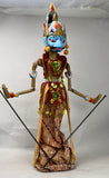 Hand-made Wayang Golek Wooden Doll Puppet of Ramayana Rama from Java