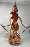 Hand-made Wayang Golek Wooden Doll Puppet of Ramayana Rama from Java