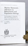 Marine Mammals: Advances in Behavioural and Population Biology