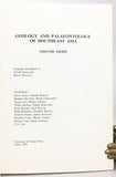 Geology and Palaeontology of Southeast Asia, Volumes 1-8 (1964-1970)