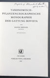 Taxonomisch-Pflanzengeographische Monographie der Gattung Bovista