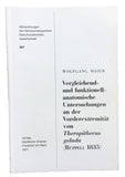 Vergleichend- und funktionell-anatomische Untersuchungen an der Vorderextremitat von Theropithecus gelada (Ruppell 1835): Ein Beitrag zur Systematik und Evolutionsmorphologie terrestrischer Cercopithecidae