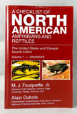 A Checklist of North American Amphibians and Reptiles, The United States and Canada: Volume 1 – Amphibians