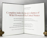 Wild Flowers of the United States, 6 volumes in 14 parts with slipcases + Index volume, complete