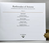 Rattlesnakes of Arizona, Vol. 1: Species Accounts and Natural History + Vol. 2: Conservation, Behavior, Venom, and Evolution + Book of Plates, housed in slipcase (special leatherbound limited edition)