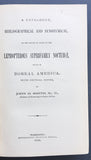 Catalogue of the Lepidopterous Superfamily Noctuidae found in Boreal America