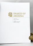 Snakes of Arizona (special leatherbound limited edition)