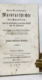 Herrn de la Cepede's Naturgeschichte der Amphibien, oder der enerlegenden vierfussigen Thiere und der Schlangen: Eine Fortsetzung von Buffon's Naturgeschichte, in five volumes with hand-colored plates