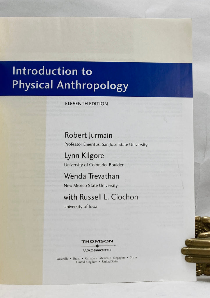 Introduction To Physical Anthropology 11th Edition Instructor s Edi Introduction to physical anthropology 11th edition instructor s edi