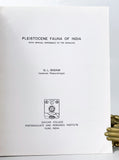 Pleistocene Fauna of India with special reference to the Siwaliks