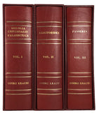 Oologia Universalis Palearctica, 78 parts (complete), in 3 volumes