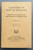 Gazetteer to Maps of Thailand.  Compiled Under the Supervision of the United States Board on Geographical Names