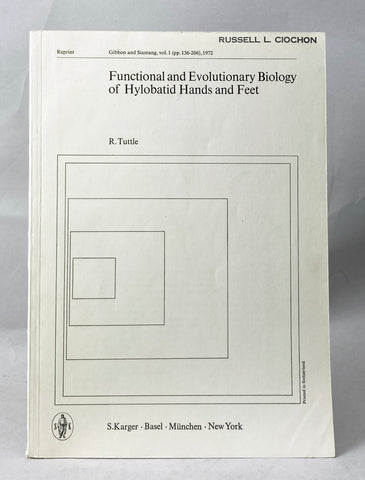 Functional and Evolutionary Biology of Hylobatid hands and feet