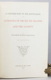 A Contribution to the Knowledge to the Avifauna of the Riu Kiu Islands and the vicinity