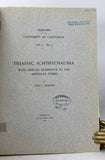 Triassic Ichthyosauria with special reference to the American forms
