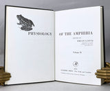 Physiology of the Amphibia, 2 volumes