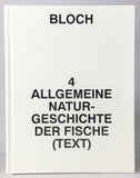 Allgemeine Naturgeschichte der Fische: I. Naturgeschichte der ausländischen Fische, 9 parts in 4 volumes (text) + II. Oeconomische Naturgeschichte der Fische Deutschlands, with 432 fine color plates in 2 volumes (plates)