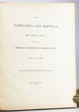 Batrachia and Reptilia of Costa Rica with Notes on the Herpetology and Ichthyology of Nicaragua and Peru