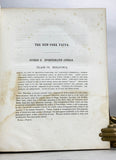 Natural History of New York. Zoology of New-York, or the New-York fauna; comprising detailed descriptions of all the animals hitherto observed within the State of New-York, Part V: Mollusca + Part VI: Crustacea (with 53 hand-colored plates)