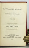 Mammalia: Deer, Antelopes, Camels, etc. + Mammalia: Goats, Sheep and Oxen, etc. (The Naturalist’s Library, volumes XXI + XXII), in 2 volumes, complete