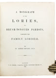 A Monograph of the Lories, or brush-tongued parrots, composing the family Loriidae